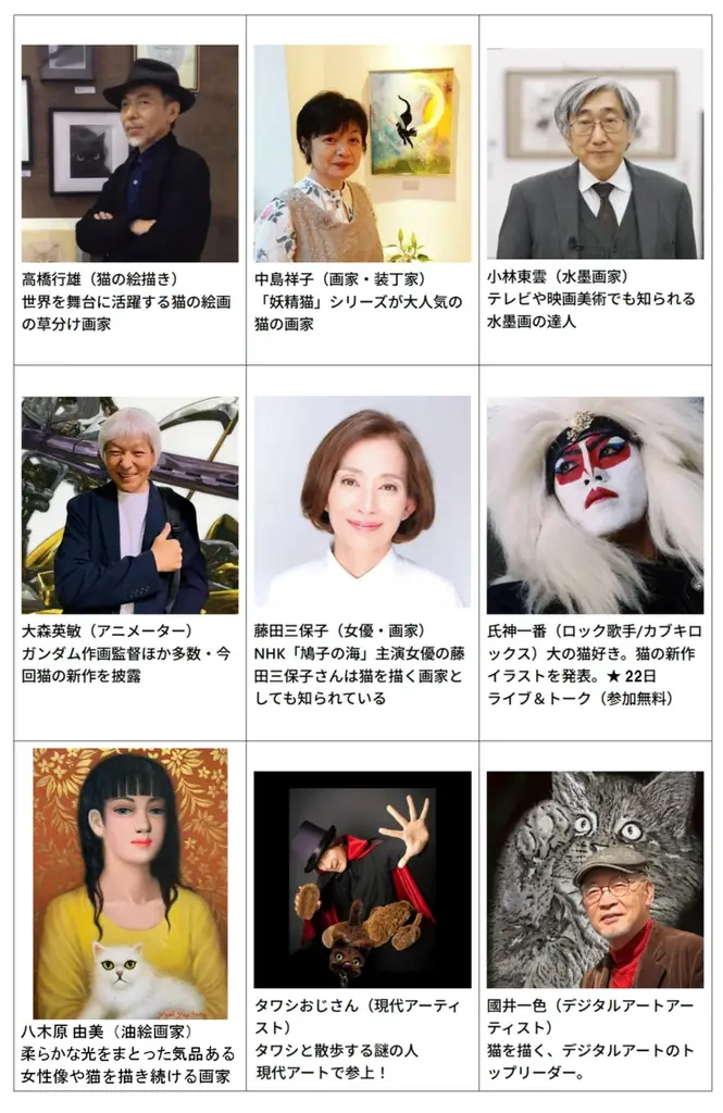 【2/22猫の日・入場無料】東京代表級の猫アート祭典「東京猫美術展2026」開催！各分野の超一流から躍進する若手まで、猫作家80名が集結！ 画像 12