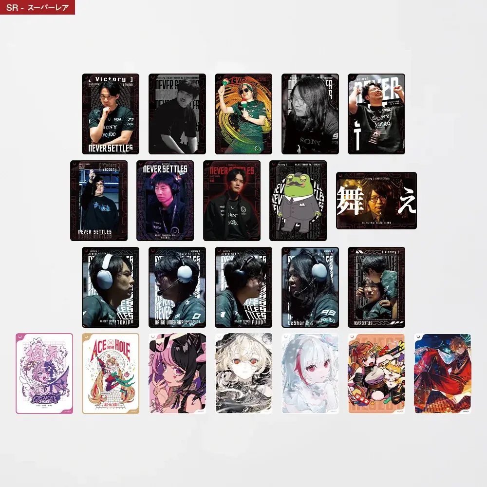 eスポーツチーム「REJECT」初となるコレクションカード「REJECT COLLECTION CARD Vol.1」を発売 画像 5