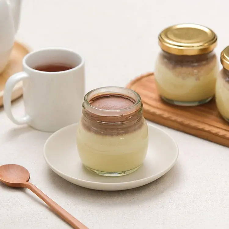 【がんばった日に、とろけるごほうび】卵のコクとカカオの苦みが重なる『ほろ苦カカオが香る なめらかプリン』をスナックミーオンラインストアで期間限定発売 画像 3