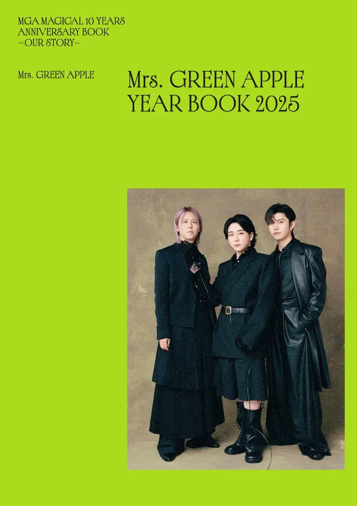 2/28（土）Mrs. GREEN APPLE初の単行本発売！大森、若井、藤澤ソロ本3冊＋バンド本『MGA MAGICAL 10 YEARS ANNIVERSARY BOOK -OUR STORY-』 画像 12