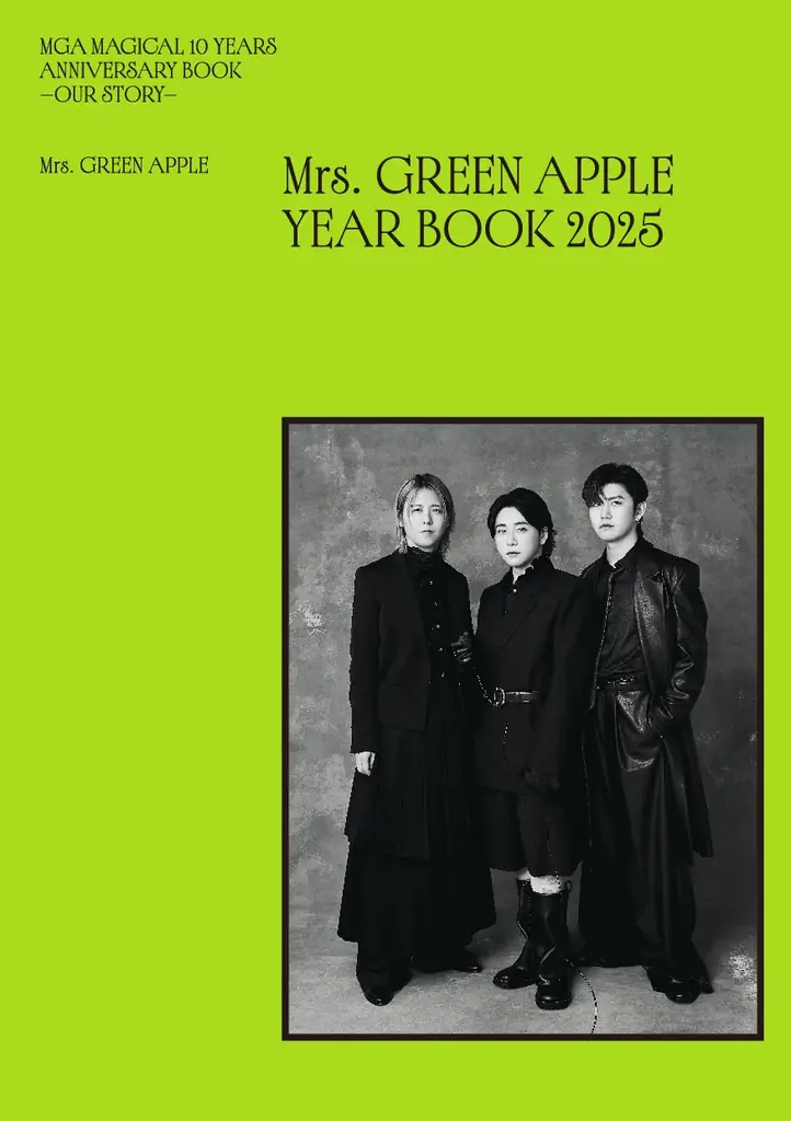 2/28（土）Mrs. GREEN APPLE初の単行本発売！大森、若井、藤澤ソロ本3冊＋バンド本『MGA MAGICAL 10 YEARS ANNIVERSARY BOOK -OUR STORY-』 画像 17
