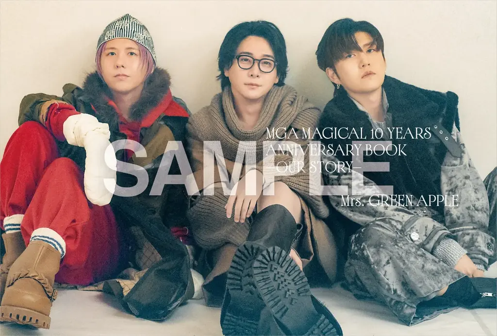 2/28（土）Mrs. GREEN APPLE初の単行本発売！大森、若井、藤澤ソロ本3冊＋バンド本『MGA MAGICAL 10 YEARS ANNIVERSARY BOOK -OUR STORY-』 画像 19