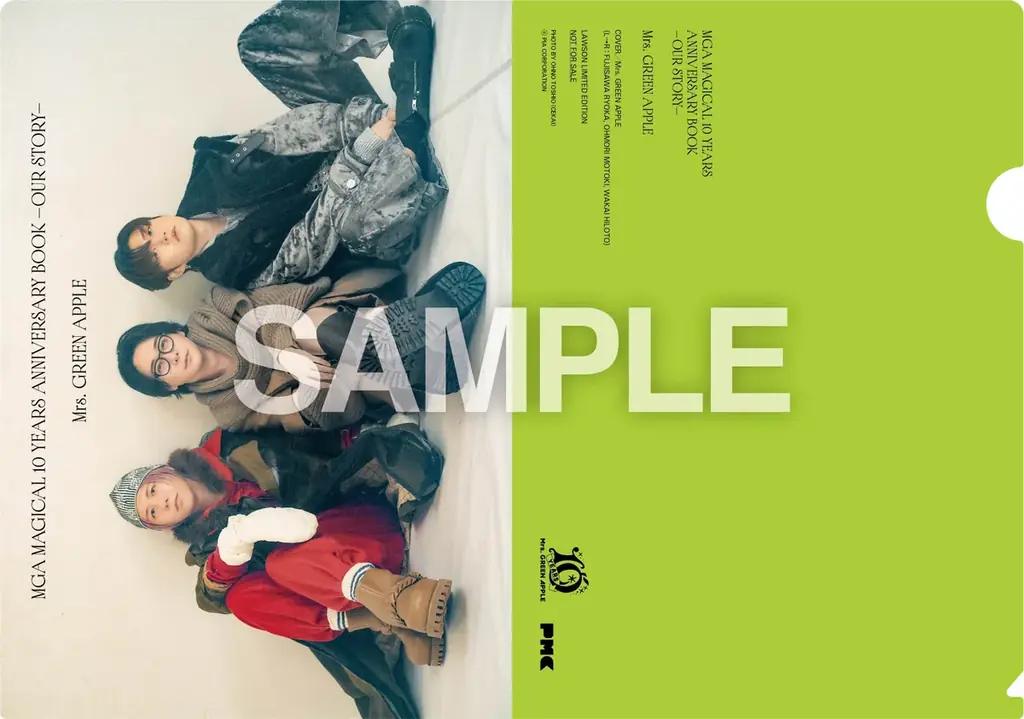 2/28（土）Mrs. GREEN APPLE初の単行本発売！大森、若井、藤澤ソロ本3冊＋バンド本『MGA MAGICAL 10 YEARS ANNIVERSARY BOOK -OUR STORY-』 画像 21