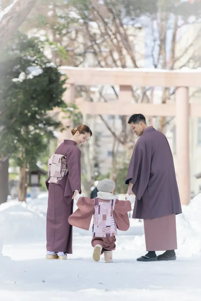 雪が溶ける前に。一生に一度の３歳を、白銀の絶景で残す最後のチャンス。 画像 3