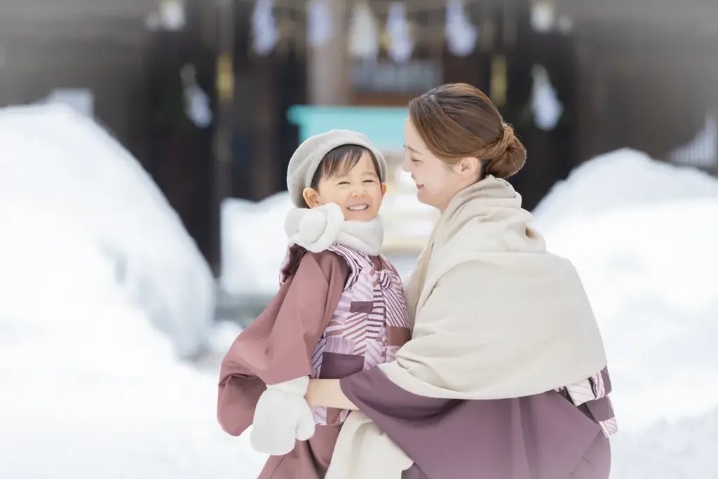 雪が溶ける前に。一生に一度の３歳を、白銀の絶景で残す最後のチャンス。 画像 6
