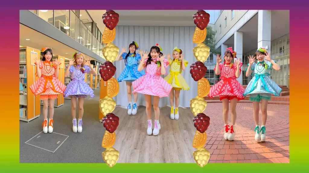 「果汁グミ　推し味フルーツミックス」新発売！ FRUITS ZIPPER、ファンと初共演で390人と“ミックスダンス”！ WEB動画「ミックスしあうと、私たちはも～っと輝く！」篇 公開！ 画像 7