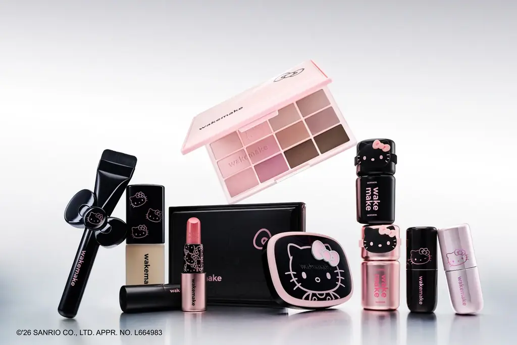 3月6日から全国発売　wakemake×ハローキティ限定コスメ