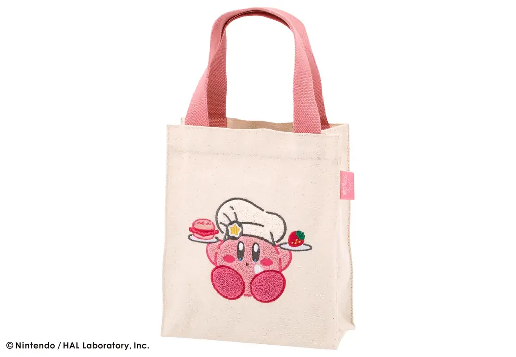 ふわふわ刺繡のカービィがかわいい！トートバッグセットが期間限定で再登場【カービィカフェ×キャプテンスイーツバーガー】 画像 8