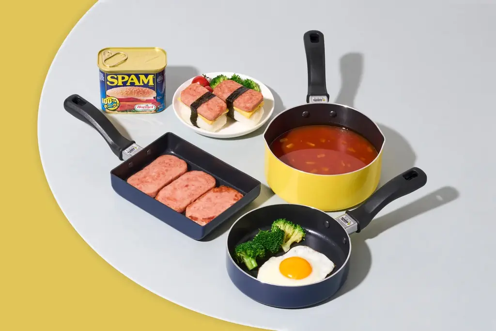 ドンキで買えるSPAM®デザインのミニフライパン3種