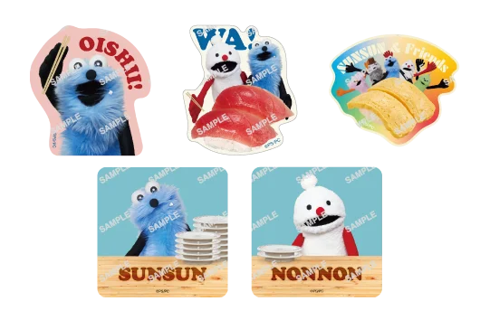 SNSの総フォロワー数は300万人超え※1、『パペットスンスン』とスシローのコラボが再び！＜3月4日（水）より全国のスシローにてコラボ開始＞ 画像 10