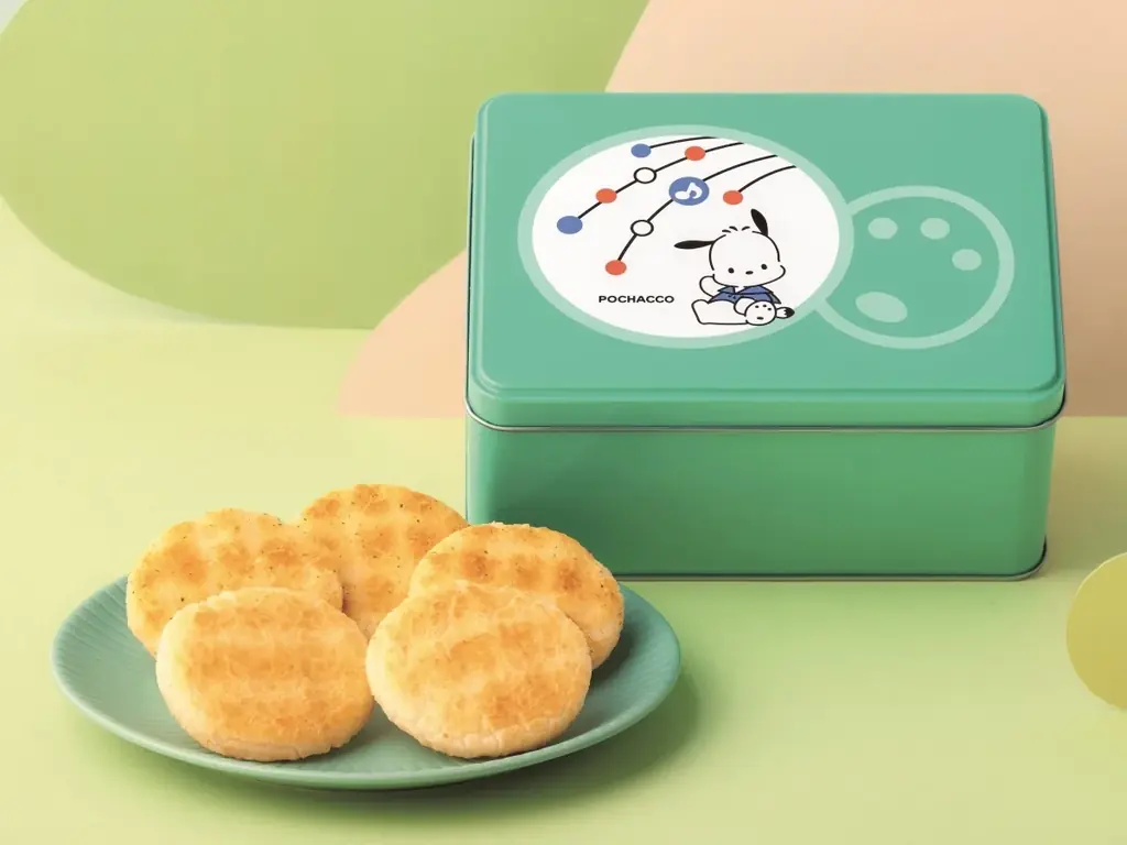 【もち吉】サンリオキャラクターズ×もち吉コラボ”第2弾”ポムポムプリン 缶, ポチャッコ 缶, シナモロール 缶＜新登場＞あられクランチチョコいちご味 ハローキティ 缶 画像 5