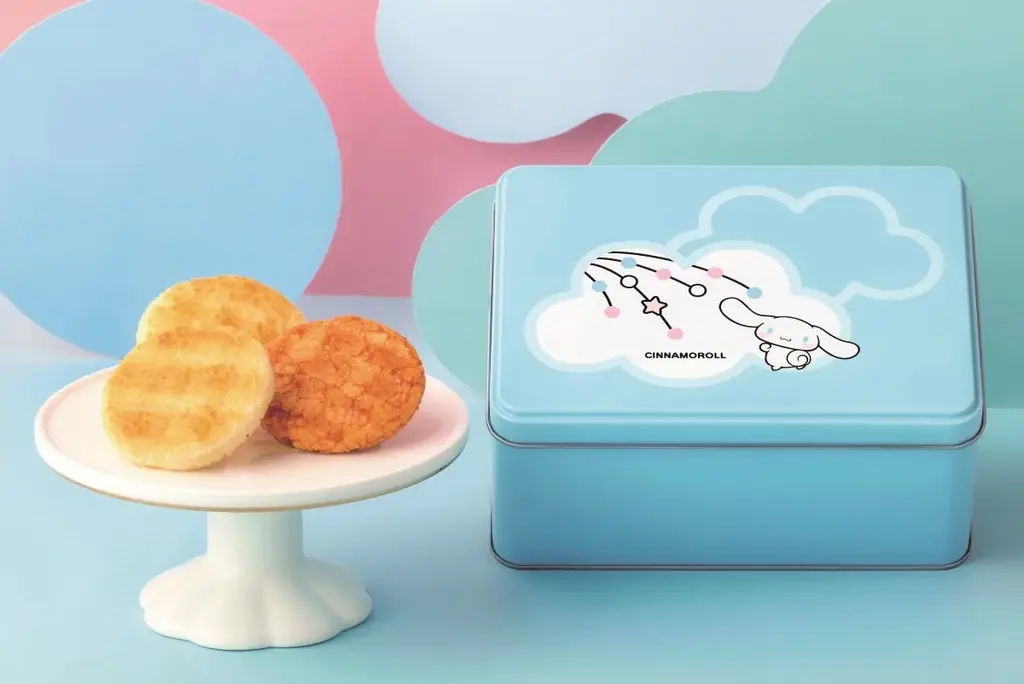 【もち吉】サンリオキャラクターズ×もち吉コラボ”第2弾”ポムポムプリン 缶, ポチャッコ 缶, シナモロール 缶＜新登場＞あられクランチチョコいちご味 ハローキティ 缶 画像 6