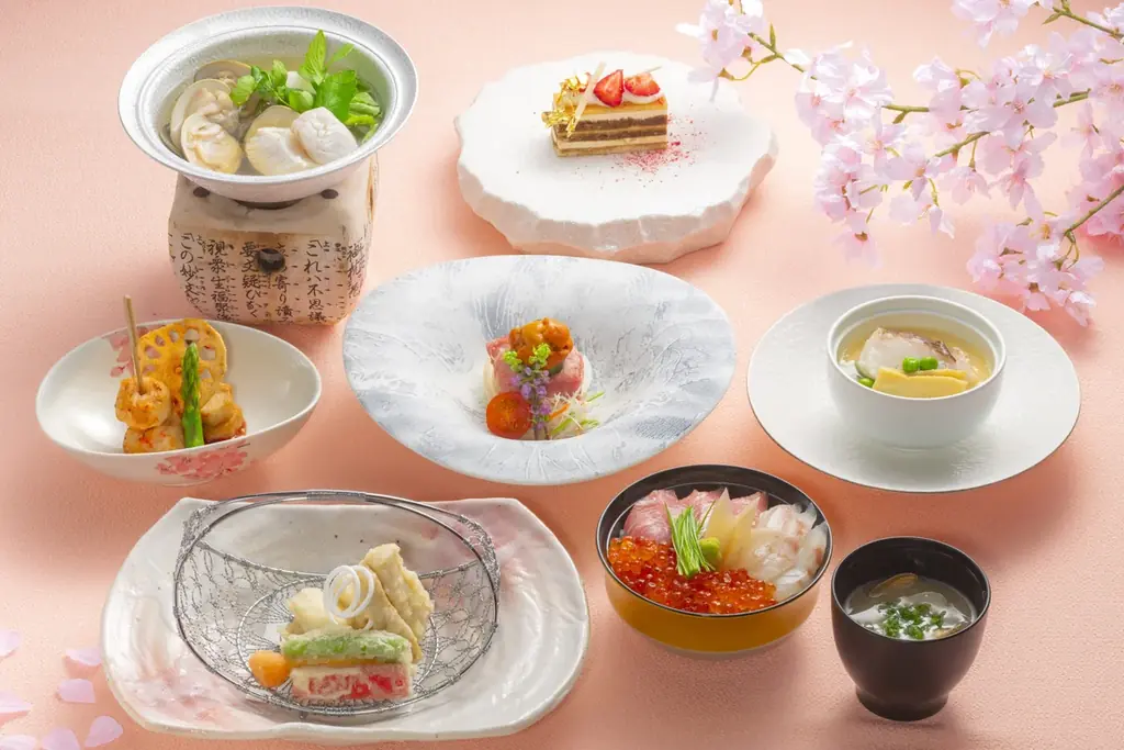 【シェラトングランドホテル広島】桜とともに味わう春の日本食「雅庭」― 開業15周年を記念した特別メニューをご提供 画像 1