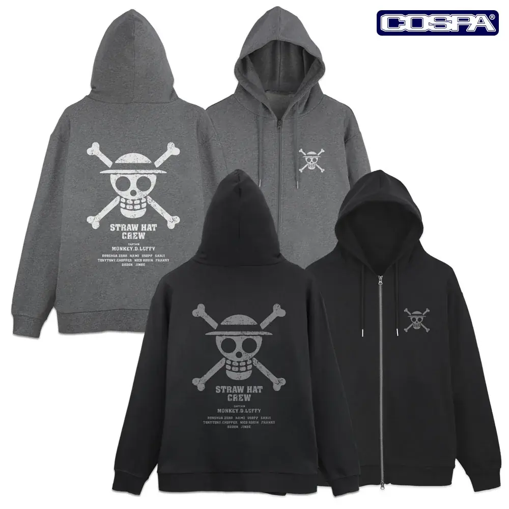 『ワンピース』より、「麦わらの一味」をイメージしたパーカー、ニュースペーパーバッグなどが新登場！【株式会社コスパ】 画像 2