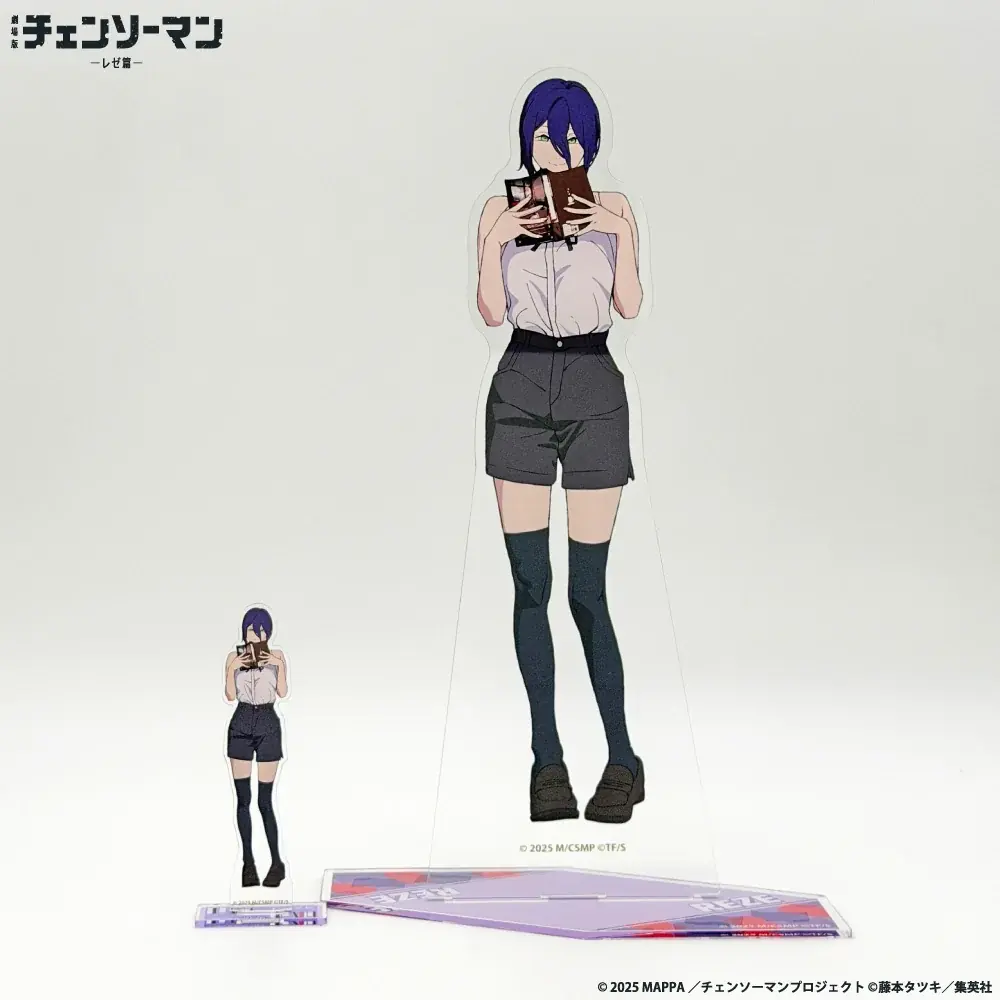 【チェンソーマン】最大40cmの圧倒的存在感！劇場版『チェンソーマン レゼ篇』メガアクリルスタンド、オンラインショップ限定で予約受付中！ 画像 1