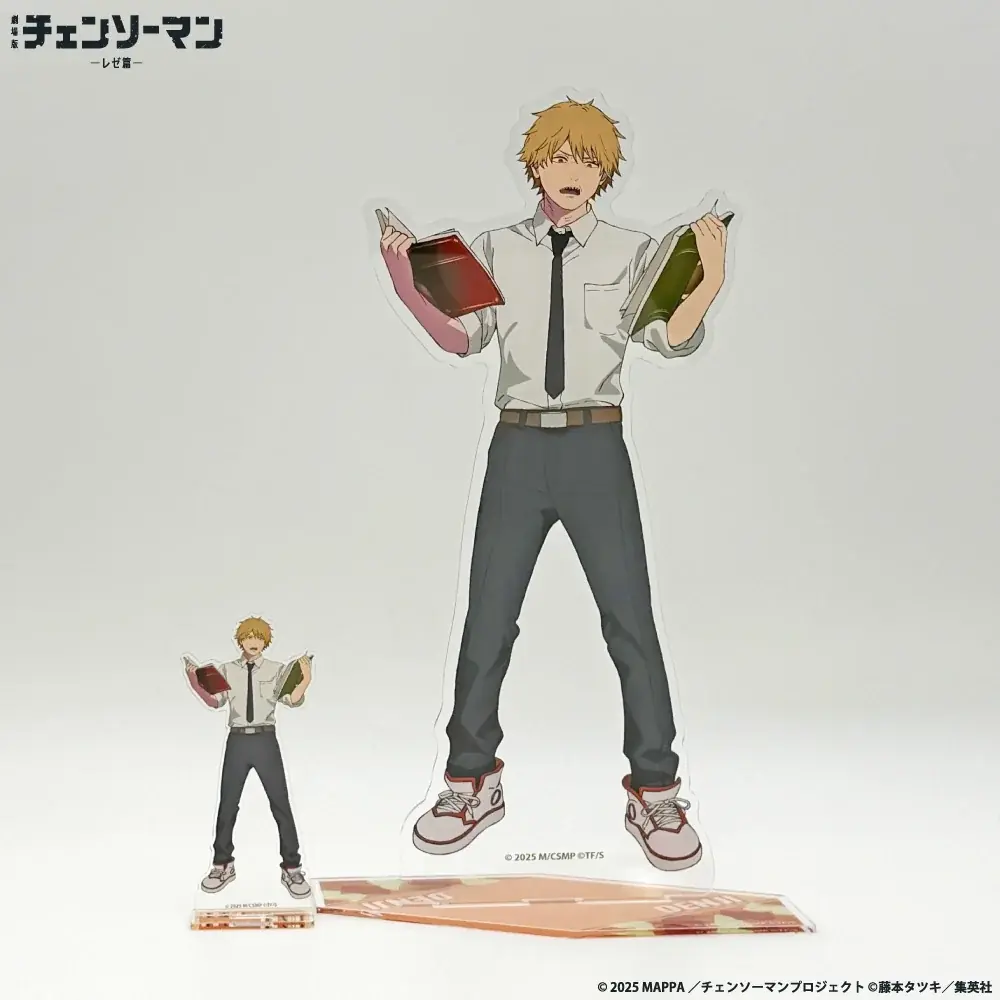 【チェンソーマン】最大40cmの圧倒的存在感！劇場版『チェンソーマン レゼ篇』メガアクリルスタンド、オンラインショップ限定で予約受付中！ 画像 2