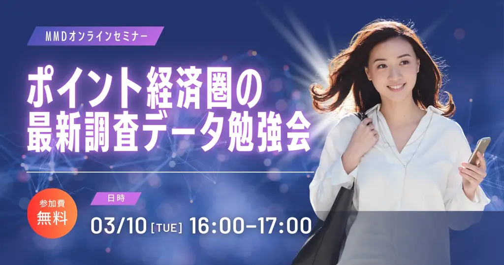 3/10（火）MMDセミナー「ポイント経済圏の最新調査データ勉強会」 画像 1