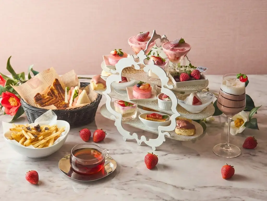 苺、苺、そして苺。苺づくしの期間限定アフタヌーンティーをホテル＆レジデンス六本木で提供開始 画像 1