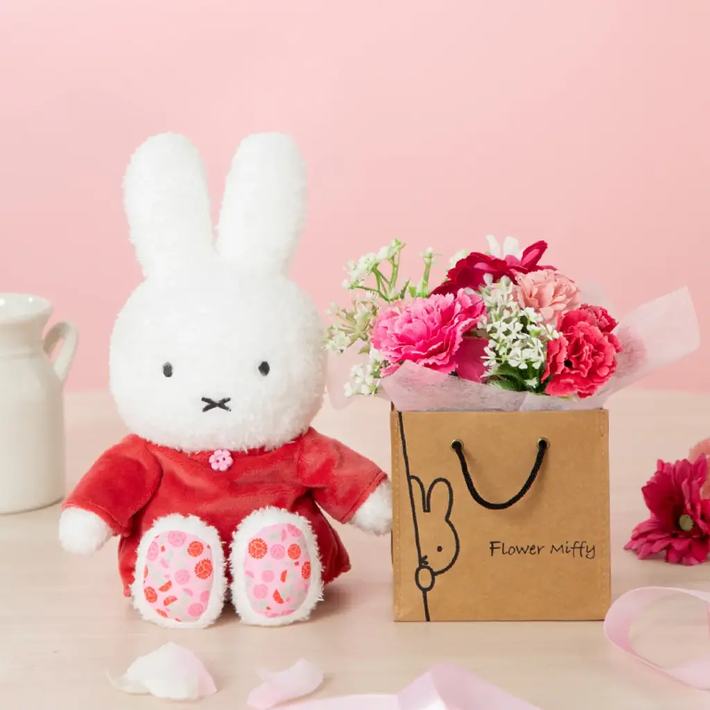人気絵本ミッフィーのお花屋さん「フラワーミッフィー」にて、母の日の配送フラワーギフトを3月19日(木)より予約受付開始！母の日限定アイテムを含む、日ごろの「ありがとう」を伝えるセット商品 画像 3
