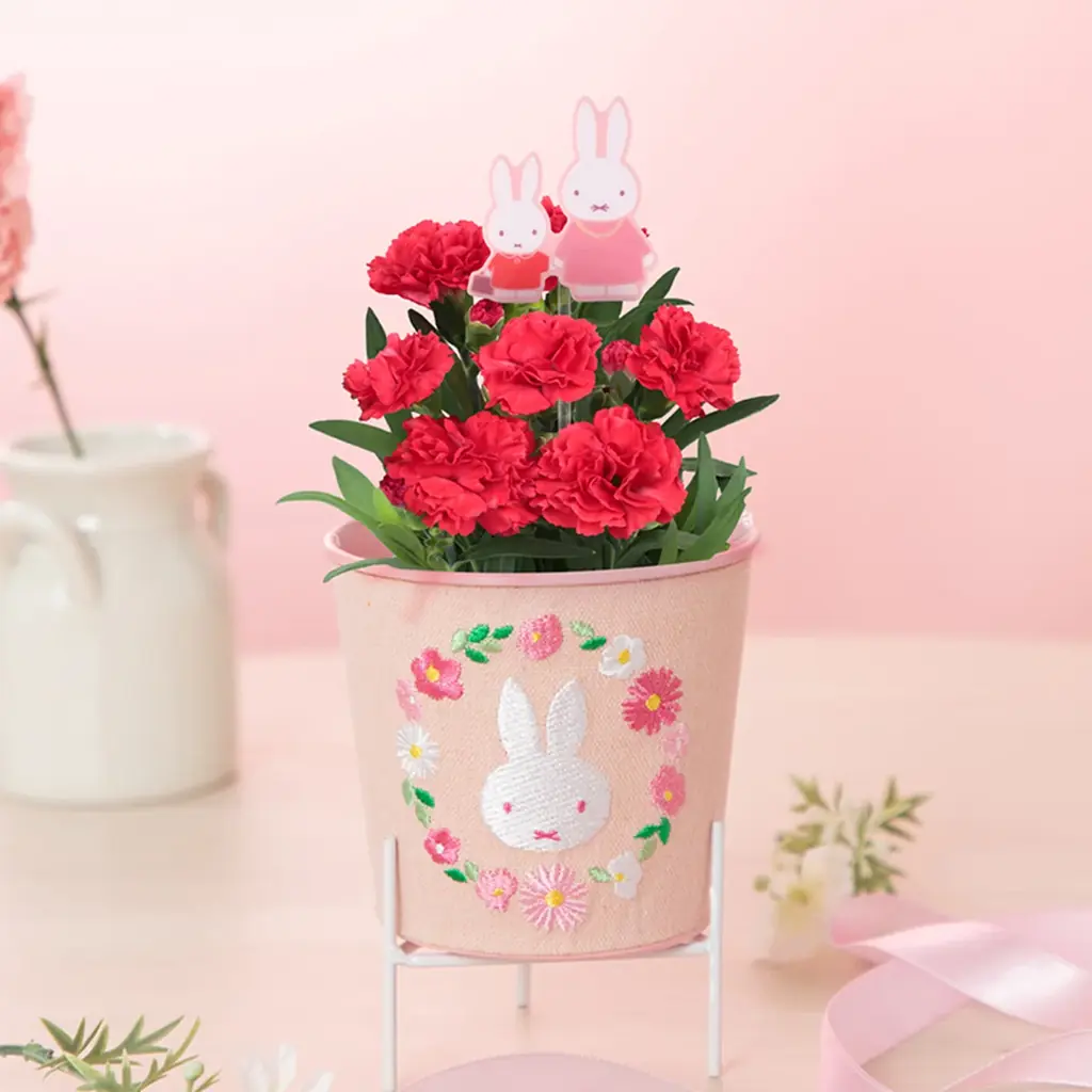 人気絵本ミッフィーのお花屋さん「フラワーミッフィー」にて、母の日の配送フラワーギフトを3月19日(木)より予約受付開始！母の日限定アイテムを含む、日ごろの「ありがとう」を伝えるセット商品 画像 7