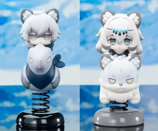 『HappyShake アークナイツ 完成品フィギュア』の「シルバーアッシュ」「プラマニクス」が登場。 画像 1