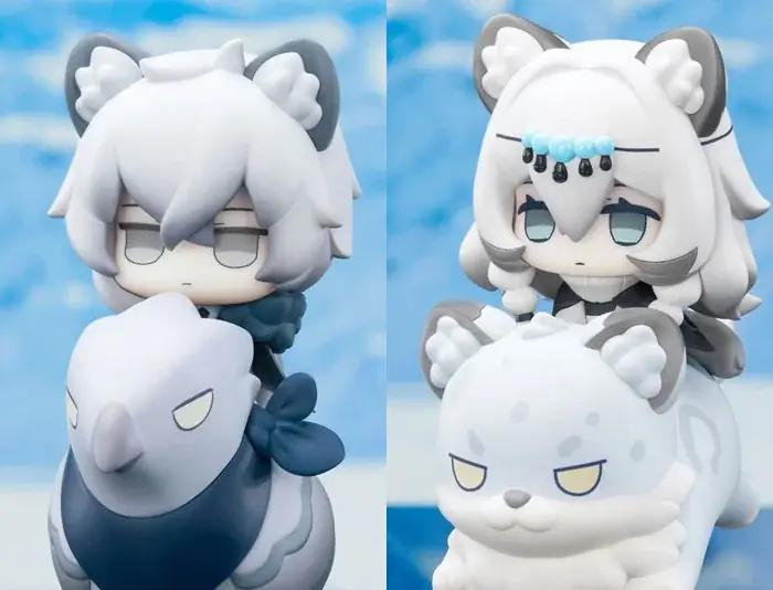 『HappyShake アークナイツ 完成品フィギュア』の「シルバーアッシュ」「プラマニクス」が登場。 画像 2