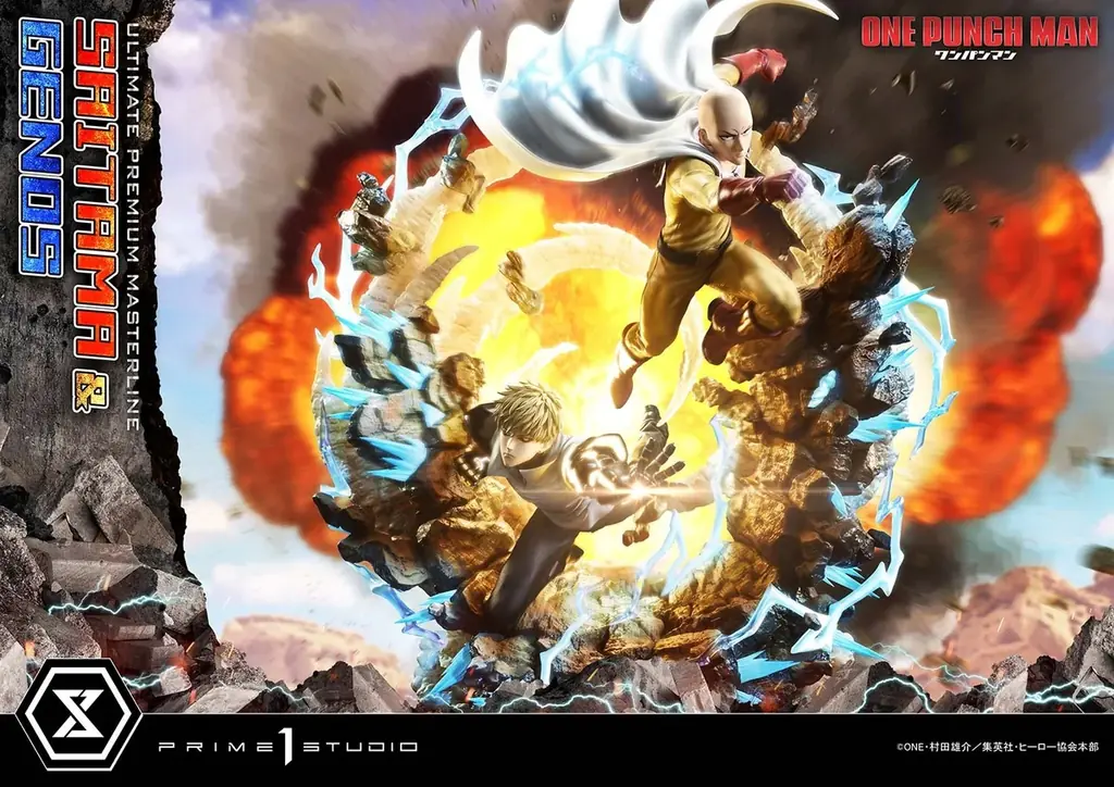 師弟共闘！アニメ『ワンパンマン』から、サイタマ＆ジェノスの1/4スケールスタチューが登場 画像 13