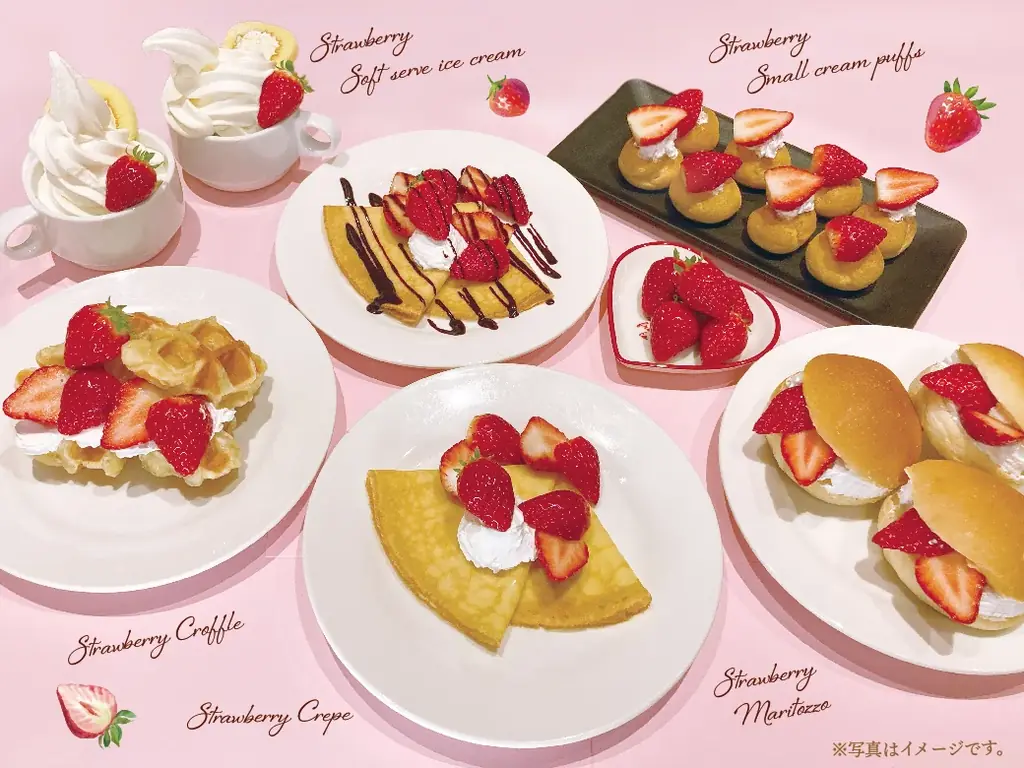 【🍓各日数量限定🍓至福の国産いちご食べ放題!!】4/8迄！大好評企画が再び登場！『ニラックスブッフェ』にて、時間無制限で「国産いちご」の食べ放題が満喫できる特別コースがスタート！ 画像 5