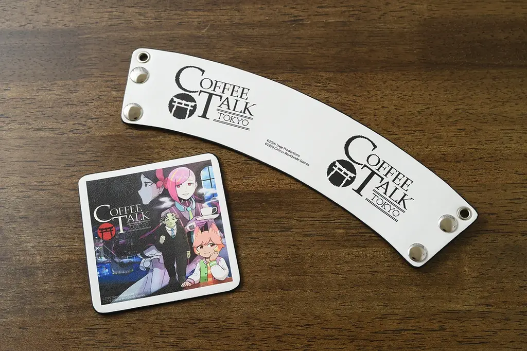 『コーヒートーク』シリーズ初のムック本が2月25日に発売。寒い日にピッタリのカップスリーブとコースターがセットに 画像 3