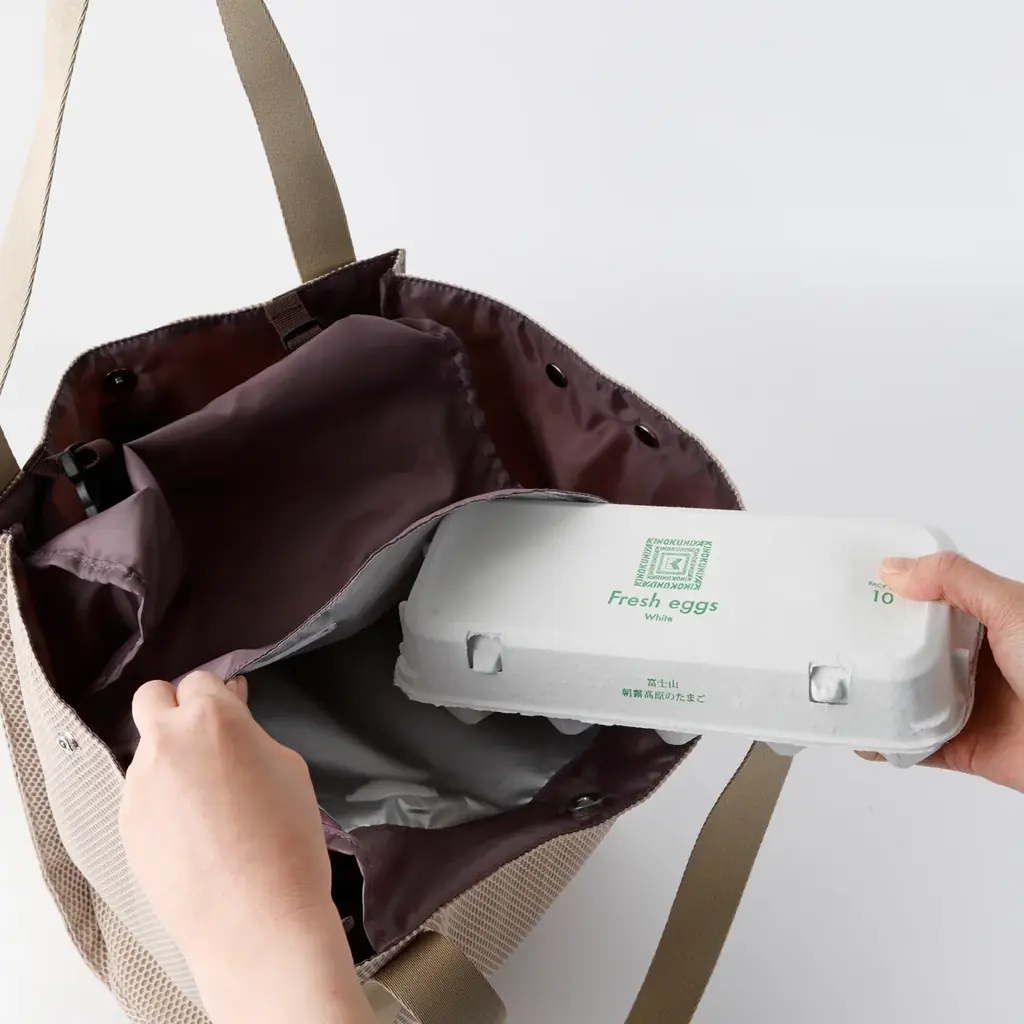 【紀ノ国屋】大人気！フェリシモの雑貨ブランドL’AMI+（ラミプリュス）とコラボ。「レジカゴリュック　ブラックベリー」など全3アイテムが新登場！ 画像 10