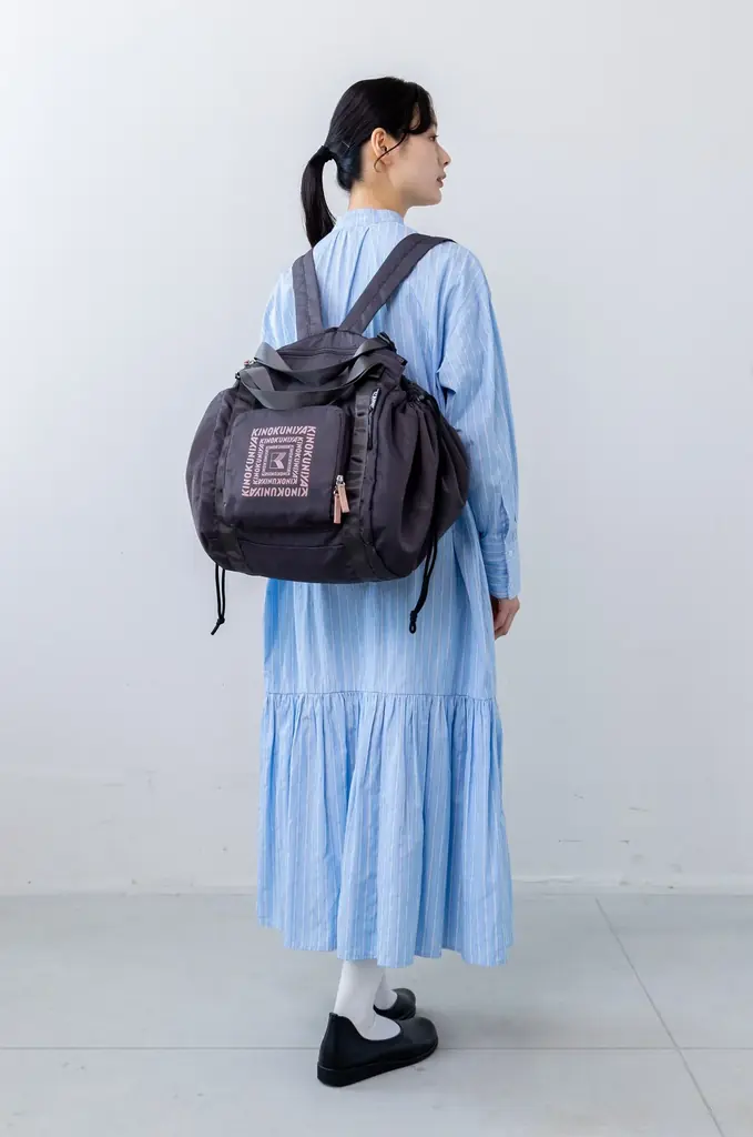 【紀ノ国屋】大人気！フェリシモの雑貨ブランドL’AMI+（ラミプリュス）とコラボ。「レジカゴリュック　ブラックベリー」など全3アイテムが新登場！ 画像 2