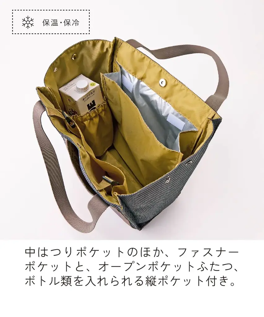 上質な暮らしを提案する「紀ノ国屋」とコラボ　シリーズ累計販売数30万個突破・発売10周年を迎える傑作「レジカゴリュック」など全４アイテムがフェリシモ「ラミプリュス」から新登場 画像 10