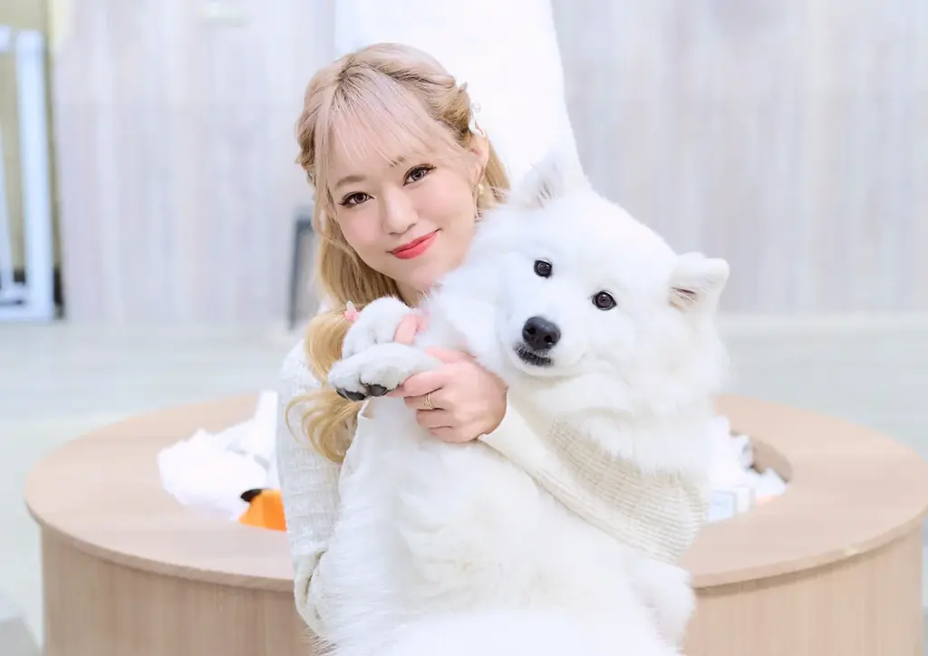 【サモエドカフェmoffu × 17LIVE】渋谷の大型ビジョンに“真っ白な癒やし”が降臨！人気ライバー出演CM放映＆来店促進キャンペーンを2月23日（月）より開始 画像 6