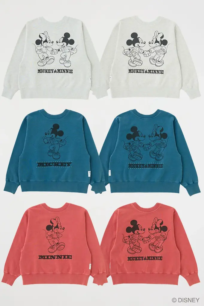 『MUS（エムユーエス）』の「Disney SERIES CREATED by MUS」より描き起こしアートのMM MATCHING OUTFITS COLLECTIONを3月4日(水)より発売開始 画像 4