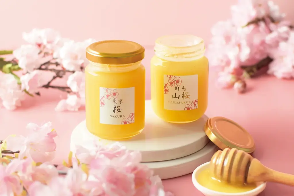 【ラベイユ】桜シーズン限定！桜の開花時期に合わせてミツバチが集めた稀少な逸品「桜のはちみつ」2種 画像 1