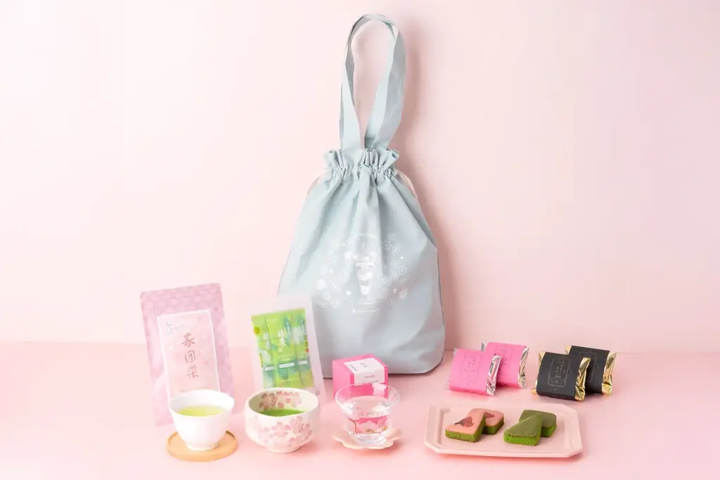 お花見抹茶セット発売