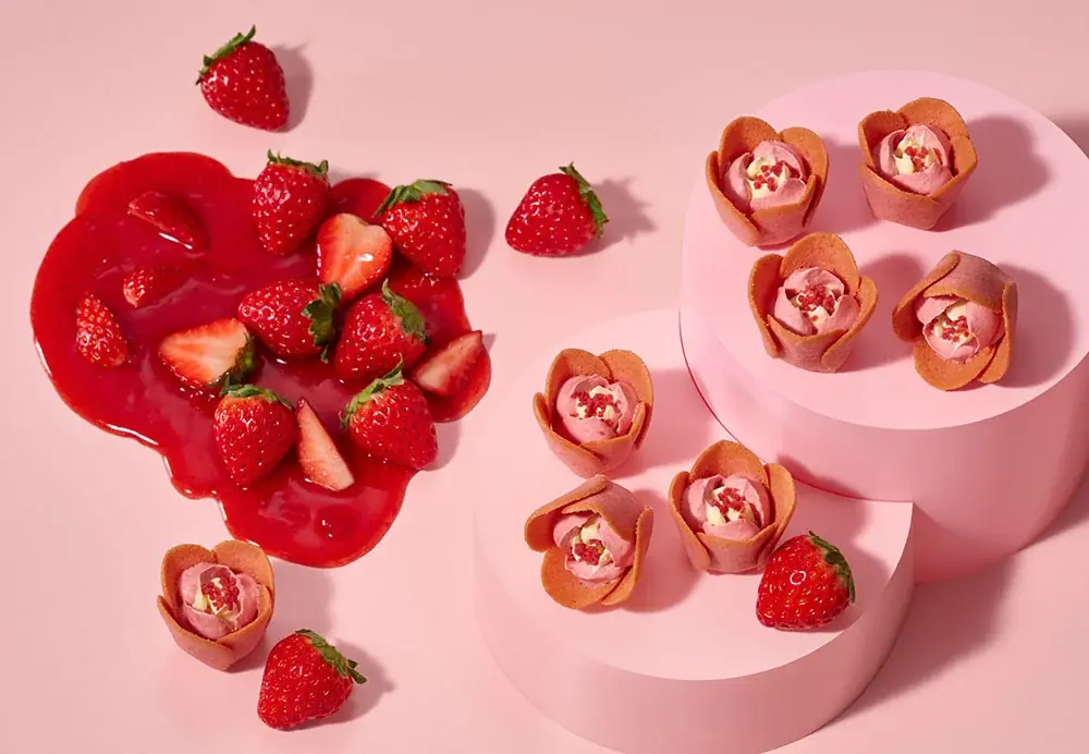 3月1日発売 チューリップローズ ストロベリーバター登場
