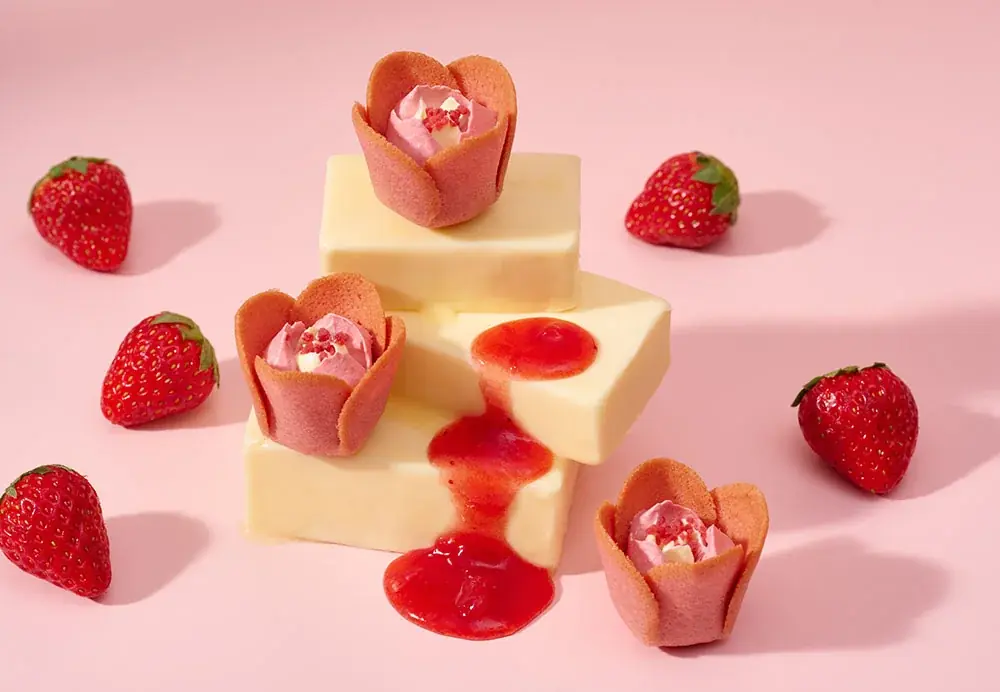 【春限定】“あまおう苺”にバターのコクがとろけあう。『チューリップローズ ストロベリーバター』新発売！バターとチーズの香り溢れる美味しい花屋【TOKYOチューリップローズ】 画像 3