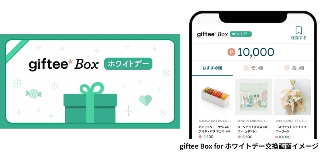 【2026ホワイトデー】想いを可視化する。「giftee®」が提案する、予算別・お相手別おすすめギフト75選 画像 19