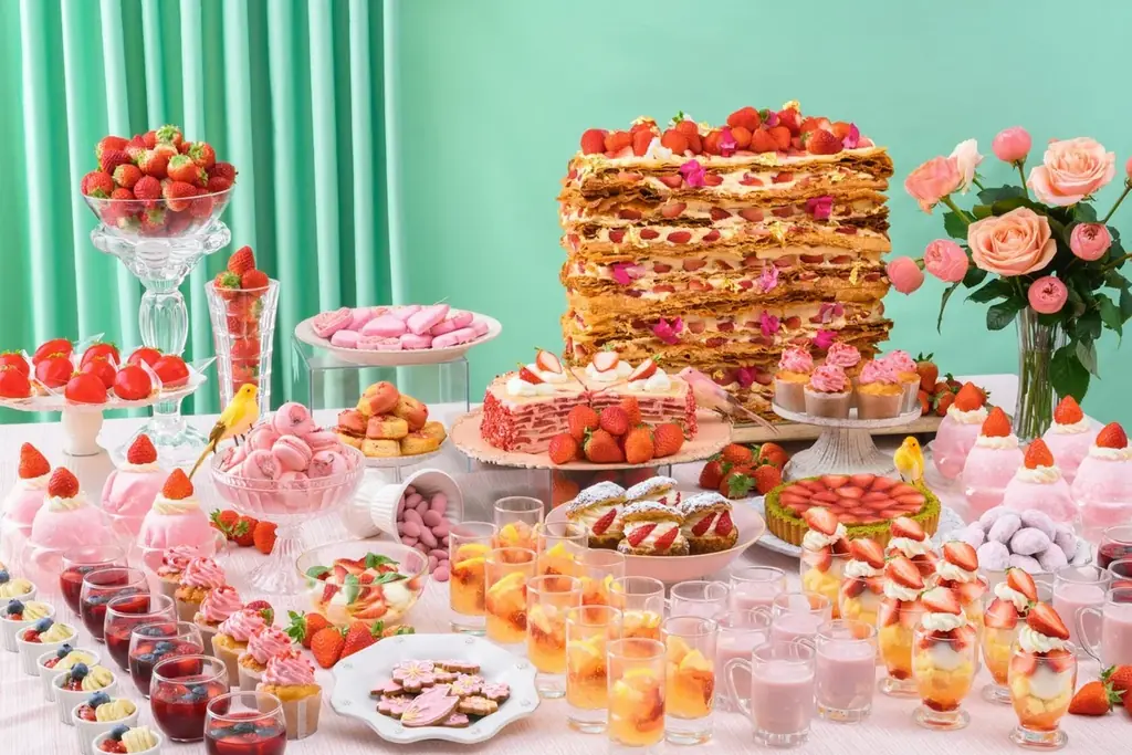 4月1日開始｜神戸北野ホテルの春いちごビュッフェ