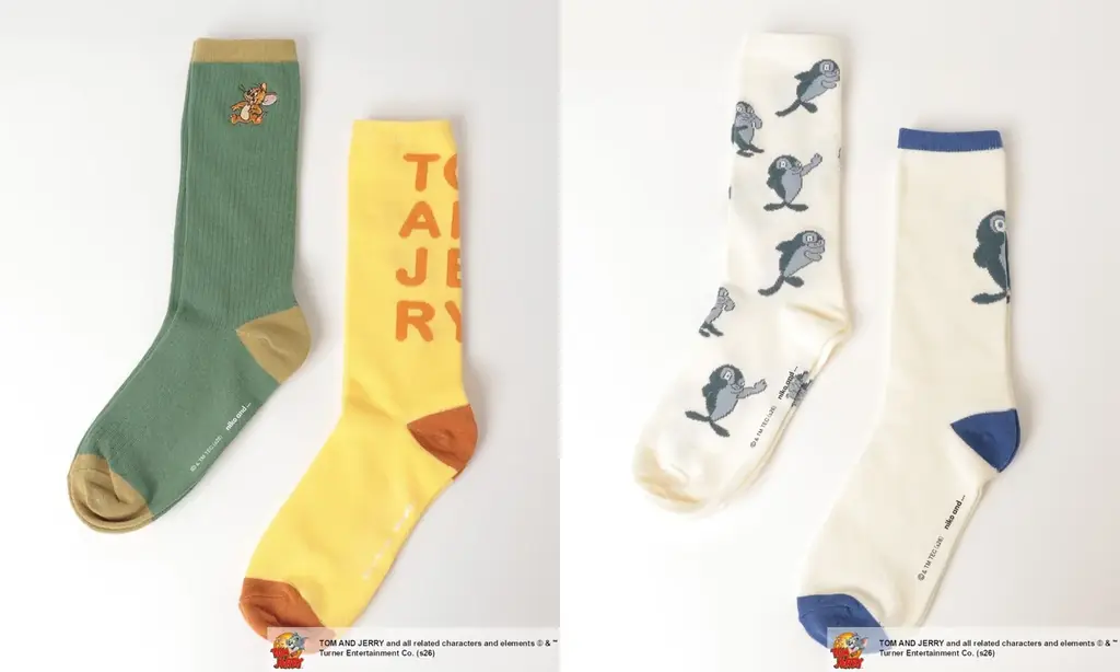 niko and …が「トムとジェリー」と“歴代アートが蘇る”コラボレーションを展開！アパレルから雑貨・フード・ドリンクまで、日常を彩るアイテムが勢ぞろい！3月6日（金）より発売 画像 7