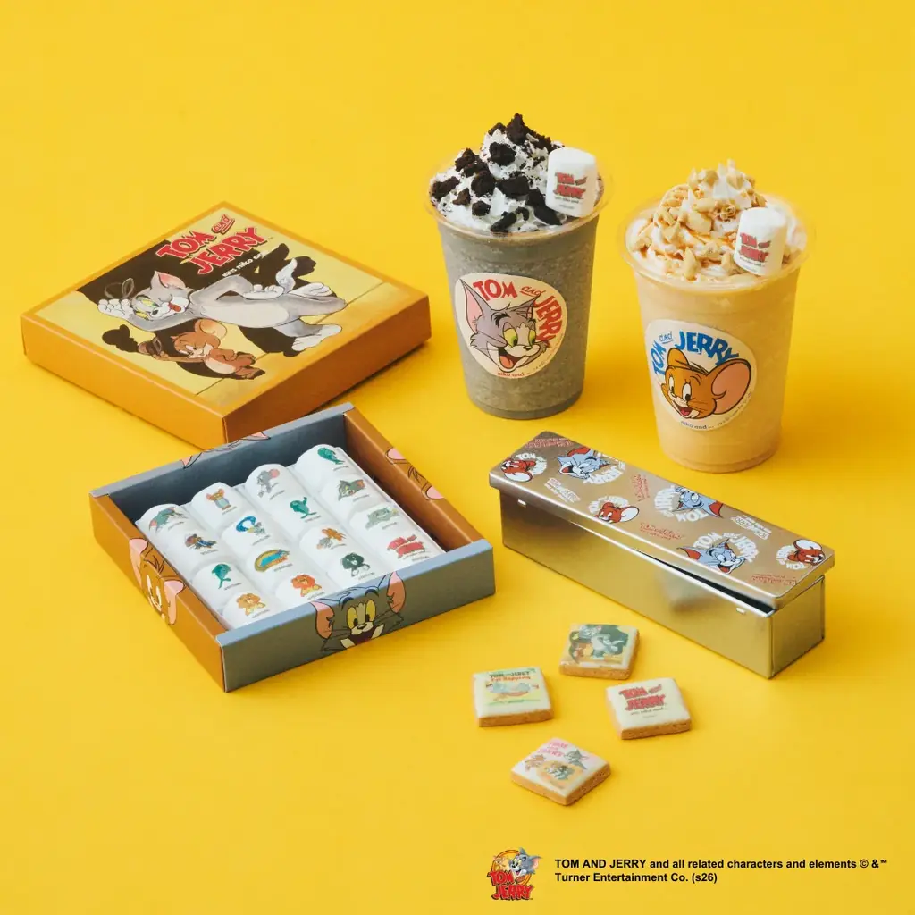 niko and …が「トムとジェリー」と“歴代アートが蘇る”コラボレーションを展開！アパレルから雑貨・フード・ドリンクまで、日常を彩るアイテムが勢ぞろい！3月6日（金）より発売 画像 8