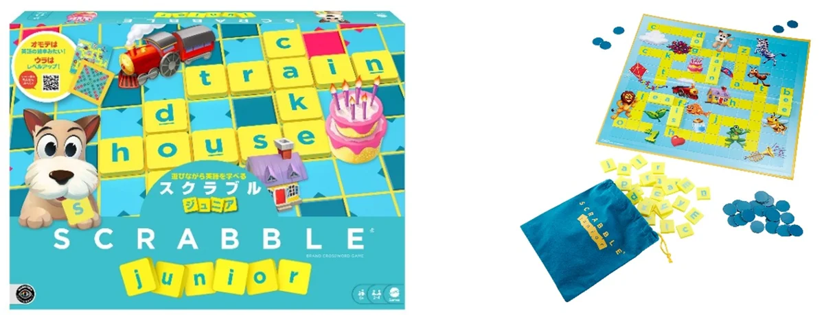 小学校英語活動の必修化で高まる英語ニーズ 世界中で親しまれている楽しみながら英語を学べるクロスワードパズルゲーム「スクラブル ジュニア」が2月下旬に発売！ 画像 1