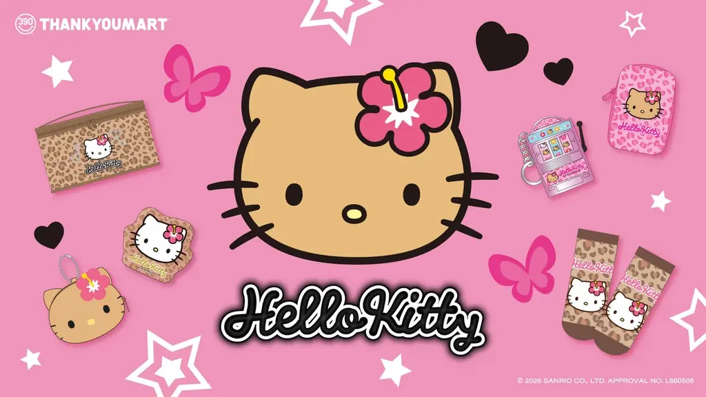 2/26予約開始！平成ギャル風ハローキティ全14アイテム