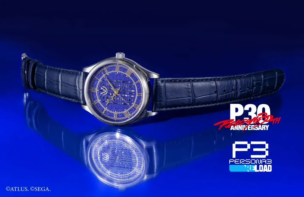 『ペルソナ』シリーズ30周年を記念し、ペルソナ３ リロードのベルベットルームをモチーフとしたオリジナル機械式時計が登場！ 画像 1