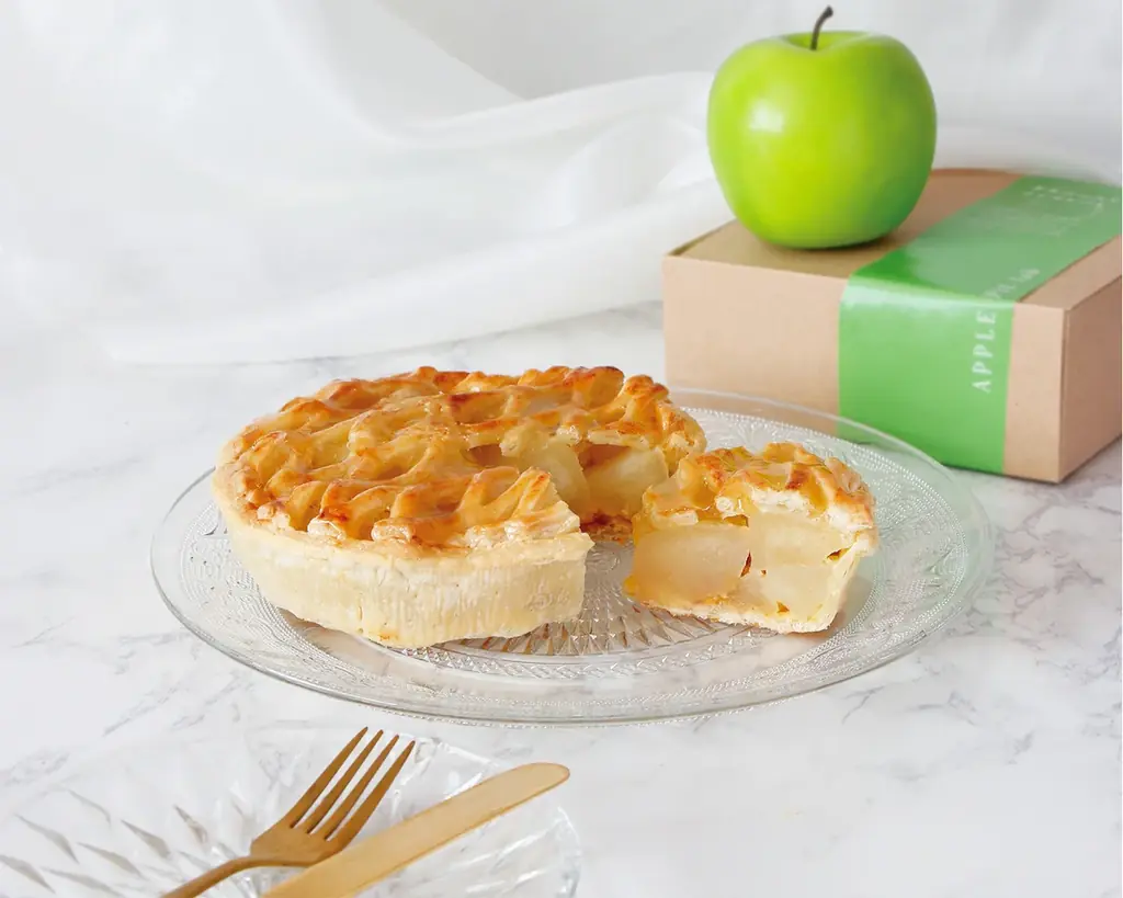 【軽井沢・蓼科・河口湖・京都・飯島】農林水産大臣賞受賞のアップルパイ専門店が贈る、希少な青りんご尽くしの「グラニースミスフェア」開催！ 画像 4