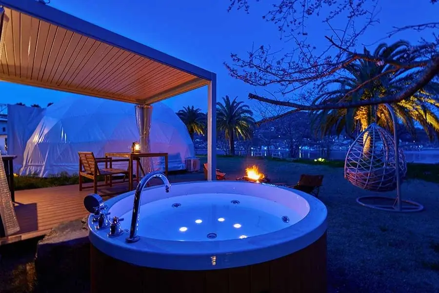 【３周年記念コラボイベント開催】「BYUCCA glamping-ビュッカ-」が3周年。江田島ラー油作り体験や絶品坦々うどん、夜のバータイムなど、Sugos Café とのコラボ企画を実施 画像 8