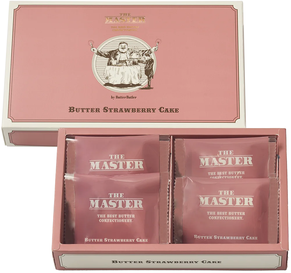“栃木県産 とちあいか” のジャムと合わせた至高のバター菓子。【ザ・マスターbyバターバトラー 】 より昨年も好評いただいた『バターストロベリーケーキ』を3/1から発売。 画像 2