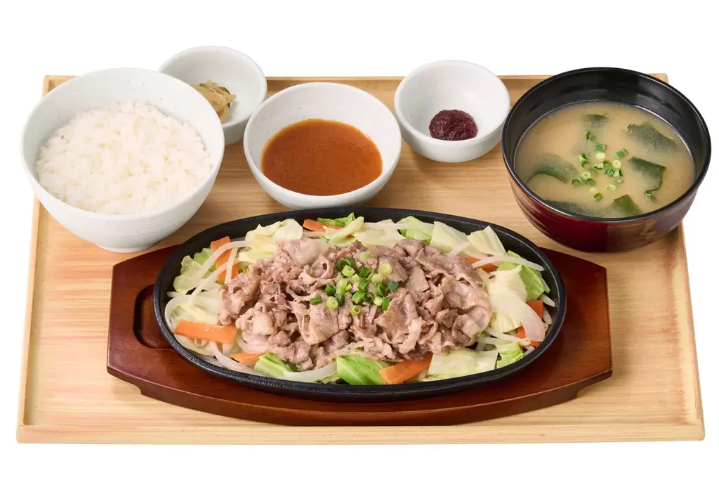 「やよい軒」選べるこだわりの“たれ”で食べる『～1/2日分の野菜※が摂れる～牛焼きしゃぶ定食』発売 画像 4