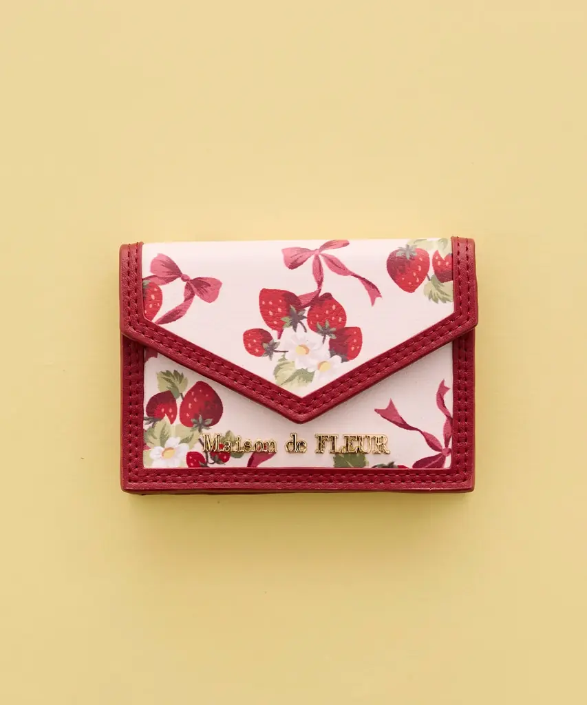 【Maison de FLEUR】フランスの名門ゴブラン織りメーカー「ART DE LYS」との大人気コラボ第7弾！甘酸っぱいいちごの世界観を表現した新作が3月6日(金)発売 画像 8